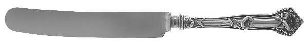 Morning Glory (Sterling, 1909) Old French Hollow Knife with Bolster