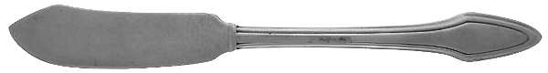 Molly Stark (Silverplate, 1916) Flat Handle Butter Spreader