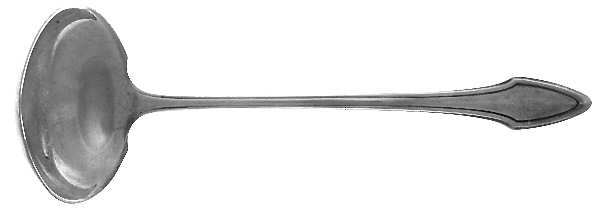 Molly Stark (Silverplate, 1916) Solid Gravy Ladle