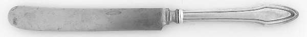 Molly Stark (Silverplate, 1916) Old French Hollow Knife with Bolster