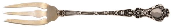 Nuremburg (Sterling, 1903, No Monograms) Individual Pie Fork