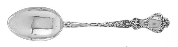 Nuremburg (Sterling, 1903, No Monograms) Dessert/Oval Soup Spoon
