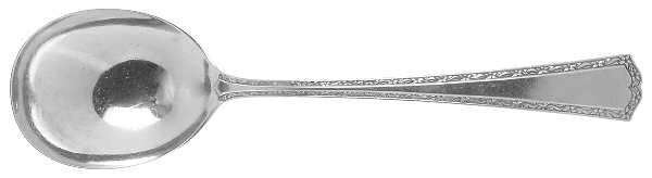 Orange Blossom-New (Sterling, 1920) Round Bowl Soup Spoon (Gumbo)