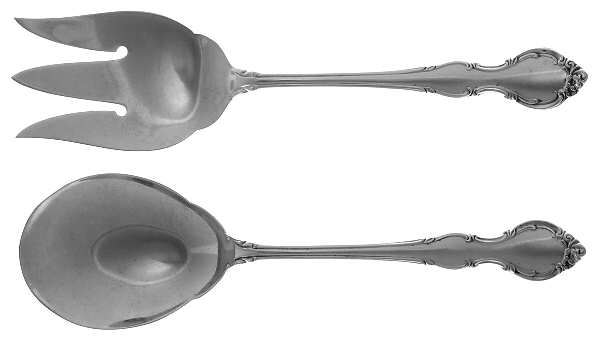 Pirouette (Sterling, 1961) (2 Pc) Solid Salad Set