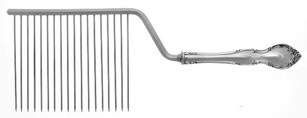 Pirouette (Sterling, 1961) Cake Breaker with Silverplate Prongs