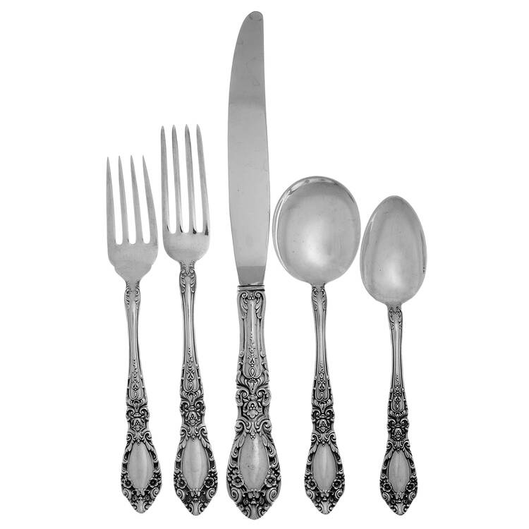 Prince Eugene (Sterling, 1950) 40 Piece Estate Set