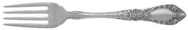 Prince Eugene (Sterling, 1950) Individual Salad Fork