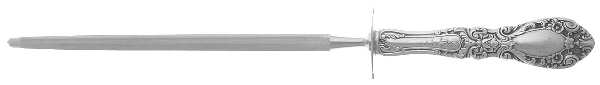 Prince Eugene (Sterling, 1950) Large Steel Rod Knife Sharpener