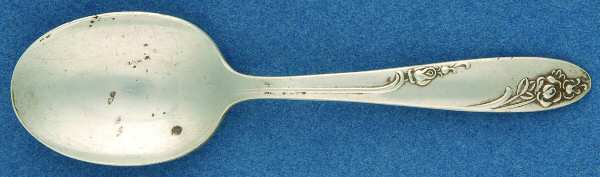 Rosecrest (Sterling, 1955) Straight Handle Baby Spoon