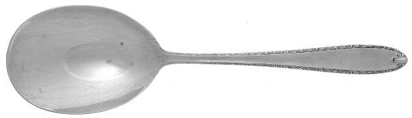 Southern Charm (Sterling, 1947) Oversize Solid Salad Serving Spoon