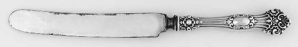 Viking (Sterling, 1906, No Monograms) Old French Hollow Knife with Bolster