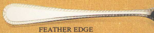 Feather Edge (Silverplate) by Arthur Price