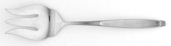 Contessa (Stainless) Medium Solid Cold Meat Serving Fork