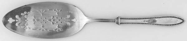 Lady Washington (Silverplate, 1925) Solid Pierced Pie Server