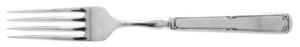 Victory (Silverplate, 1918) Indented Solid Handled Fork by Associated Silver