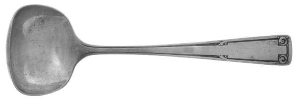 Victory (Silverplate, 1918) Solid Gravy Ladle by Associated Silver