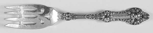 Orange Blossom Old(Sterling, No Monos, No Flr Bowl) Individual Salad Fork