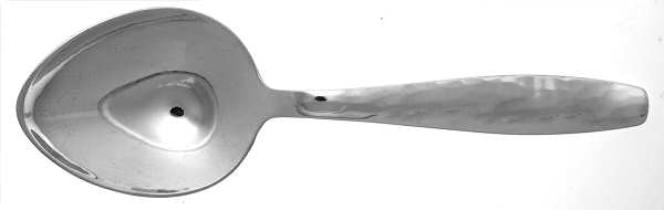 AAD1 (Sterling) Vegetable Serving Spoon (Solid)