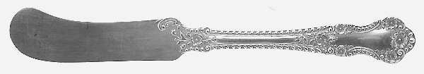 Cambridge (Sterling, 1899) Flat Handle Butter Spreader