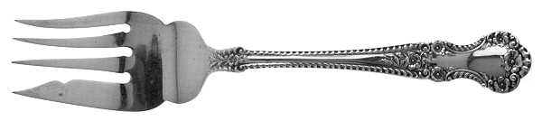 Cambridge (Sterling, 1899) Small Solid Cold Meat Serving Fork