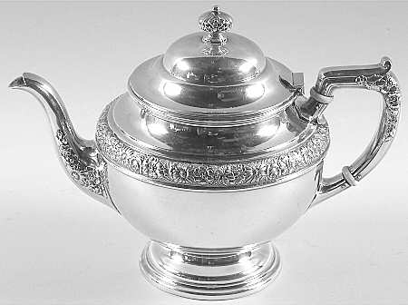 Bridal Bouquet (Sterling, Hollowware) Teapot