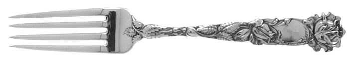 Bridal Rose (Sterling, 1903, Monograms) Fork