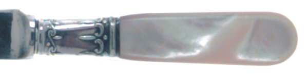 Pearl Handle Flatware 1 (Sterling Bolster) by American Cutlery 