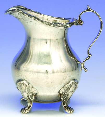 French Scroll (Sterling, 1953, Hollowware) Creamer
