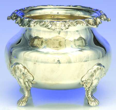 French Scroll (Sterling, 1953, Hollowware) Waste Bowl