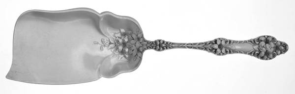 Orange Blossom Old (Sterling, 1905, FlrlBowl, NoMono) Solid Ice Cream Serving Knife