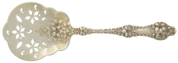 Orange Blossom Old (Sterling, 1905, FlrlBowl, NoMono) Tomato Server, Solid Piece by Alvin