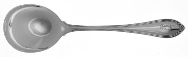 Evangeline (Sterling, 1907) Round Bowl Soup Spoon (Gumbo)