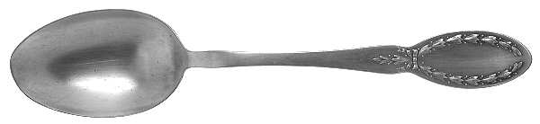 Diana (Silverplate, 1910, Monograms) Tablespoon (Serving Spoon)
