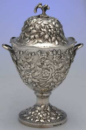 ANW1 (Coin, Hollowware) Sugar Bowl & Lid