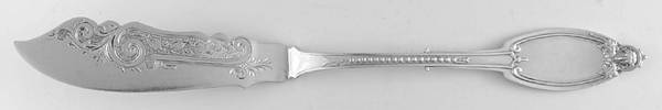 Kenilworth (Sterling, 1850) Flat Handle Bright Cut Master Butter