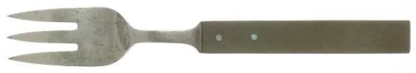 Town and Country (Sterling) Individual HollowHandle Salad Fork, Sterling Tines