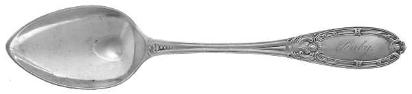 Jenny Lind (Coin) Dessert/Oval Soup Spoon
