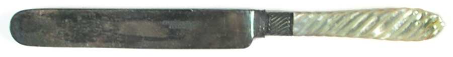 AIX1 (SILVERPLATE) Blunt Hollow Knife