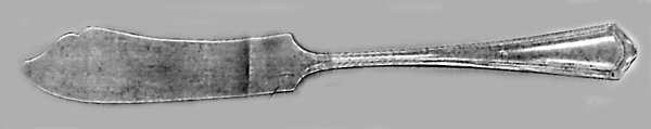 AKL1 (Silverplate) Flat Handle Master Butter Knife by Alaska