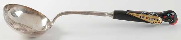 AHF1 (Stainless) Solid Soup Ladle