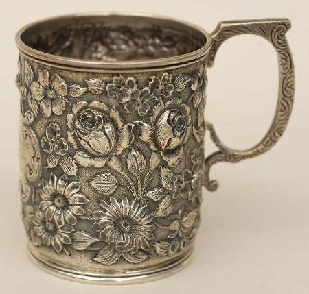 Repousse (Sterling, Hollowware) Child's Cup