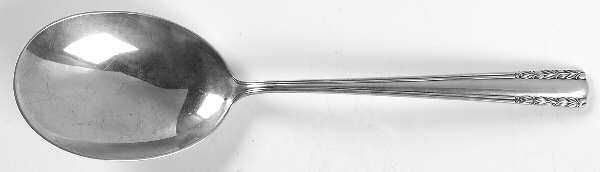 Chapel Bells (Sterling, 1939) Large Solid Berry/Casserole Spoon