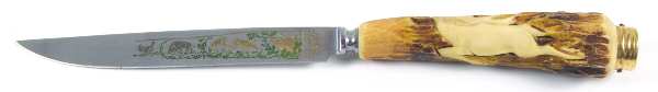 AWJ1 (Stainless) Individual Steak Knife Hollow Handle by Anton Wingen, Jr