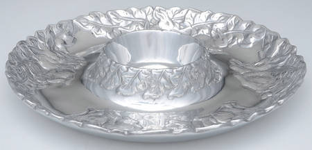 Bunnies (Aluminum, Hollowware) 1 Piece Chip & Dip