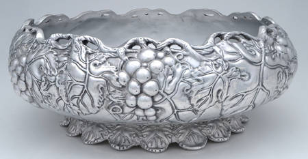 Grape (Aluminum, Hollowware) Punch Bowl
