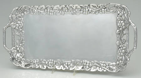 Grape (Aluminum, Hollowware) 21" Rectangular Tray