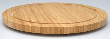 Grape (Aluminum, Hollowware) Wood Cheese Board No Mesh Dome