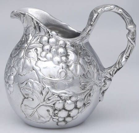 Grape (Aluminum, Hollowware) 32 Oz Pitcher by Arthur Court