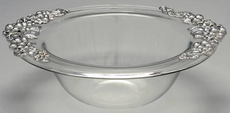 Grape (Aluminum, Hollowware) 13" Round Bowl