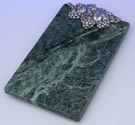 Grape (Aluminum, Hollowware) Cheese Board by Arthur Court